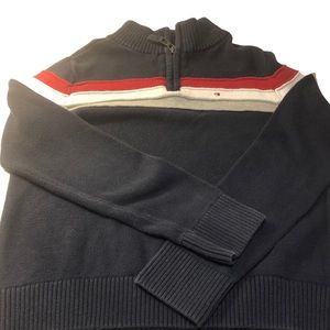 Tommy Hilfiger Boys Zip Front Sweater Size Small 6/7